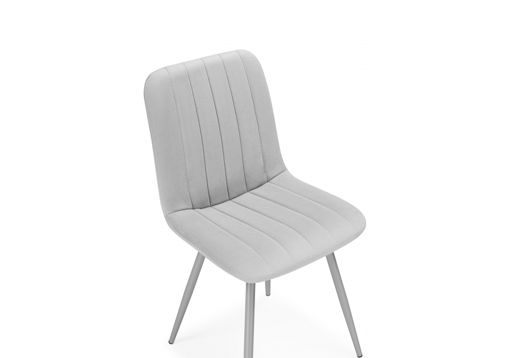 Стул на металлокаркасе Дани светло-серый (zd 960) / серый