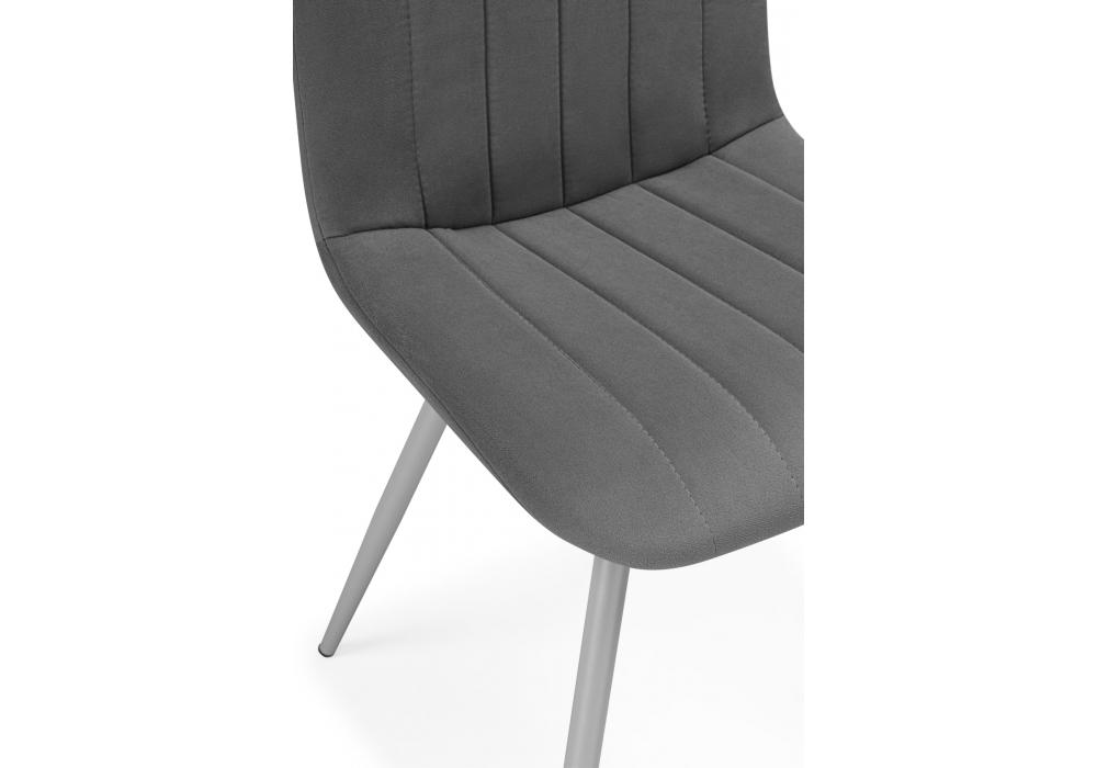 Стул на металлокаркасе Дани темно-серый (zd 995) / серый