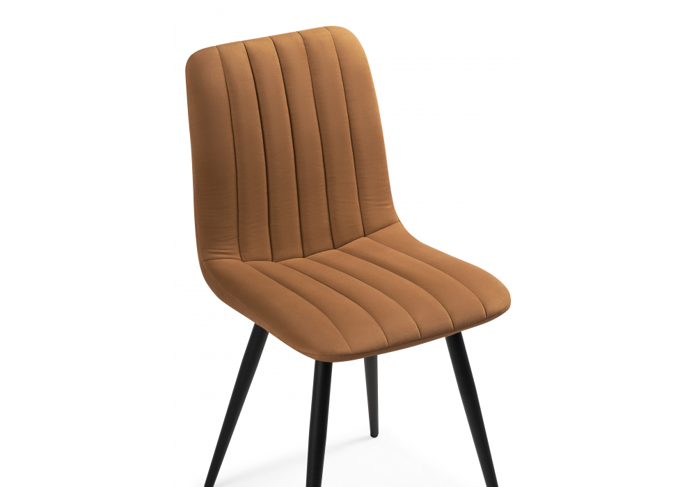 Стул на металлокаркасе Дани терракотовый (zd 432) / черный