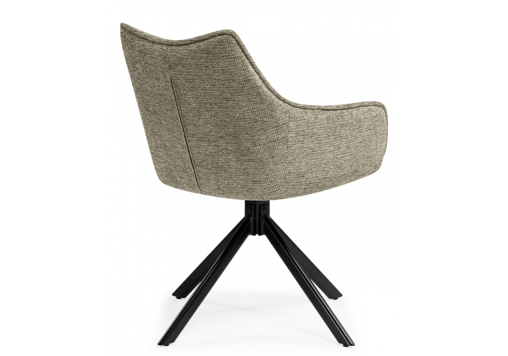 Стул на металлокаркасе Denever beige / black