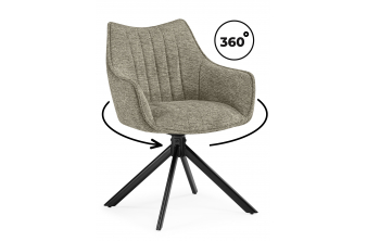 Стул на металлокаркасе Denever beige / black