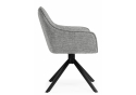 Стул на металлокаркасе Denever gray / black