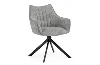 Стул на металлокаркасе Denever gray / black