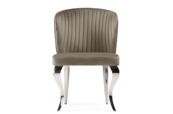 Барный стул Porch chrome / gray