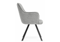 Стул на металлокаркасе Elis gray / dark gray / black