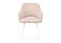 Стул на металлокаркасе Эолин 360 латте (glory 10) / белый