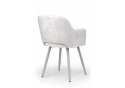 Стул на металлокаркасе Эолин 360 светло-бежевый (simple 011) / серый