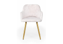 Стул на металлокаркасе Эолин 360 светло-бежевый (simple 011) / золотой