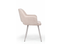 Стул на металлокаркасе Эолин латте (glory 10) / серый