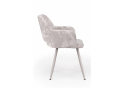 Стул на металлокаркасе Эолин латте (simple 008) / серый