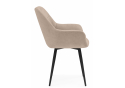 Стул на металлокаркасе Флюид бежевый (zd 210) / черный