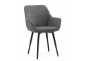 Стул на металлокаркасе Флюид темно-серый (zd 995) / черный