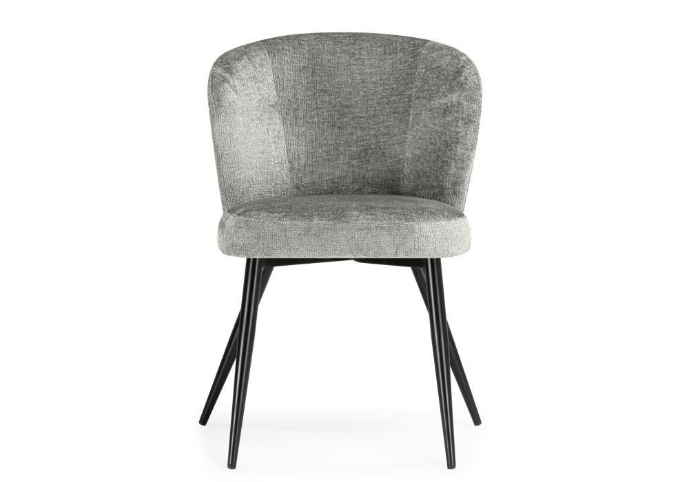 Стул на металлокаркасе Gref gray / black