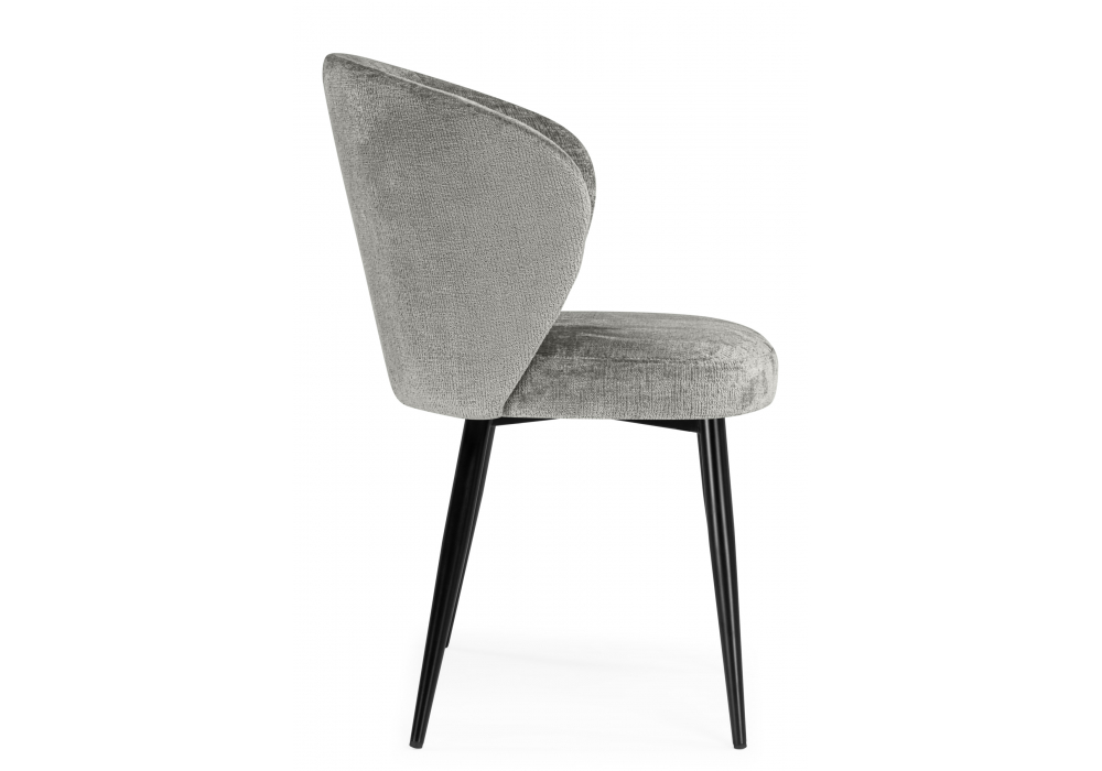 Стул на металлокаркасе Gref gray / black
