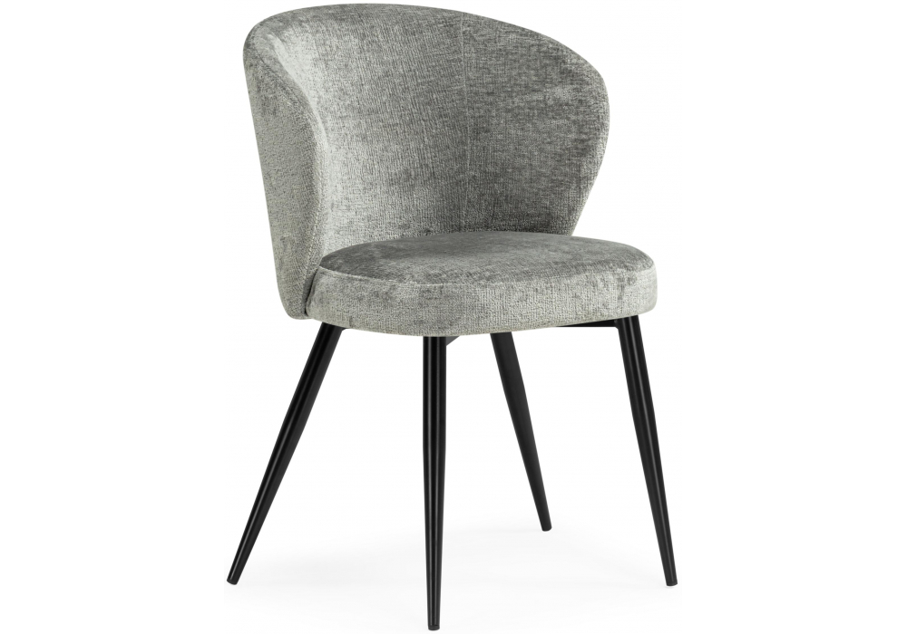 Стул на металлокаркасе Gref gray / black