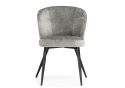 Стул на металлокаркасе Gref gray / black
