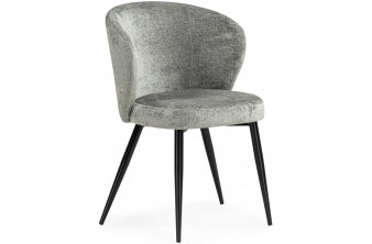 Стул на металлокаркасе Gref gray / black
