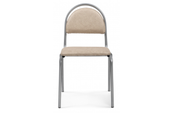 Стул на металлокаркасе Kaser 360 крутящийся ivory / black