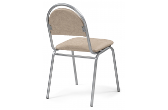 Стул на металлокаркасе Kaser 360 крутящийся ivory / black