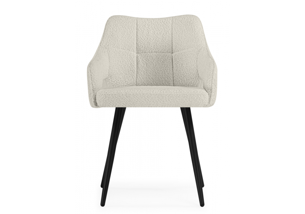 Стул на металлокаркасе Hera beige / black