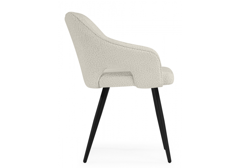 Стул на металлокаркасе Hera beige / black