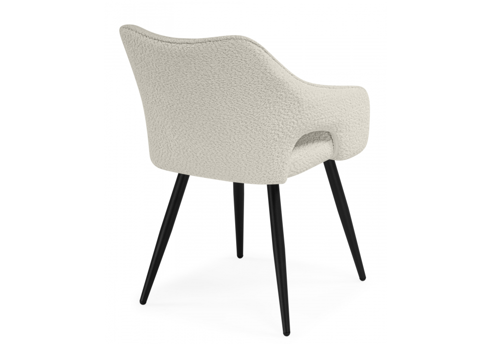 Стул на металлокаркасе Hera beige / black