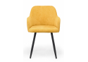 Стул на металлокаркасе Инфини 360 горчичный (ocean 016) / черный
