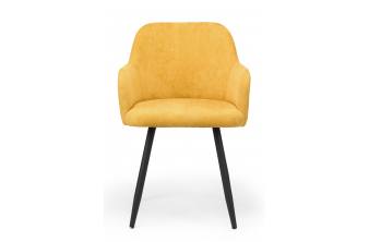 Стул на металлокаркасе Twin gray / black