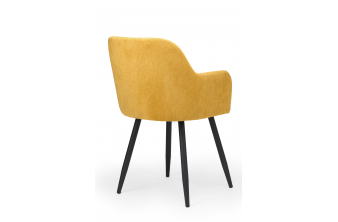 Стул на металлокаркасе Twin gray / black