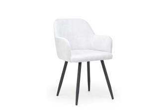 Стул на металлокаркасе Инфини светло-серый (ocean 021) / черный