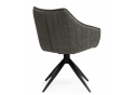 Стул на металлокаркасе Kansas gray / graphite gray / black