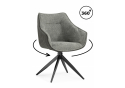 Стул на металлокаркасе Kansas gray / graphite gray / black