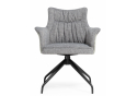 Стул на металлокаркасе Kaser 360 крутящийся grey / black