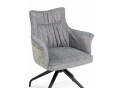 Стул на металлокаркасе Kaser 360 крутящийся grey / black