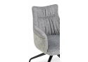 Стул на металлокаркасе Kaser 360 крутящийся grey / black