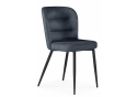 Стул на металлокаркасе Kilian dark gray / black