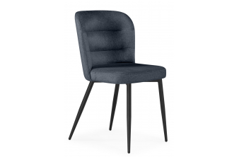 Стул на металлокаркасе Kilian dark gray / black