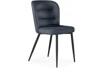 Стул на металлокаркасе Kilian dark gray / black