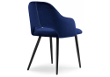 Стул на металлокаркасе Konor dark blue / black