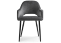 Стул на металлокаркасе Konor dark gray