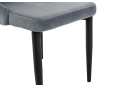 Стул на металлокаркасе Kora gray / black