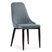 Стул на металлокаркасе Kora gray / black