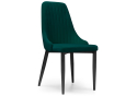 Стул на металлокаркасе Kora green / black