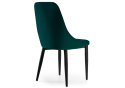 Стул на металлокаркасе Kora green / black