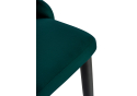 Стул на металлокаркасе Kora green / black