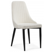 Стул на металлокаркасе Kora white / black