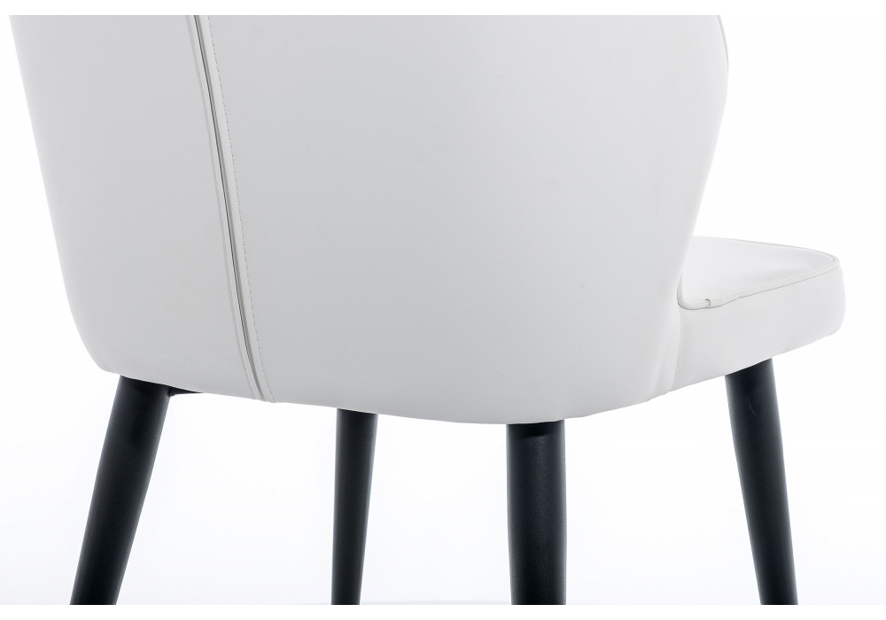 Стул на металлокаркасе Kosta белый