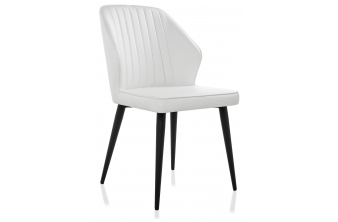 Стул на металлокаркасе Kalipso white / gold