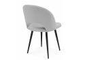Стул на металлокаркасе Курбис светло-серый (zd 960) / черный