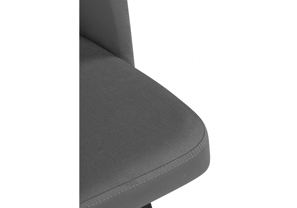 Стул на металлокаркасе Курбис темно-серый (zd 995) / черный